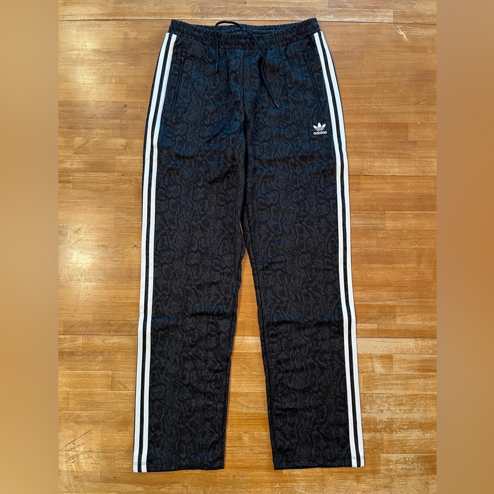 ADIDAS Women's Black Snake Print Firebird Track Suit - Picture 11 of 15